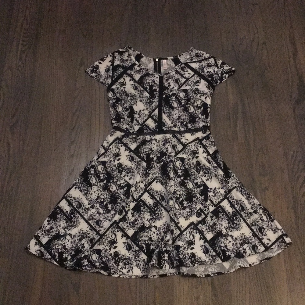 Black and White Dress